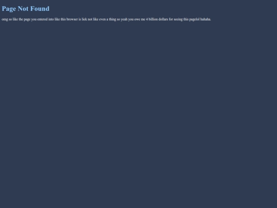 not_found screenshot