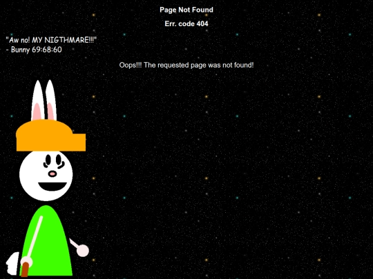 not_found screenshot