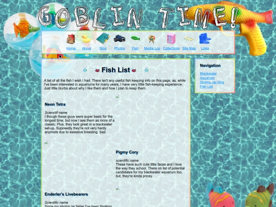 FishPage/fishList screenshot