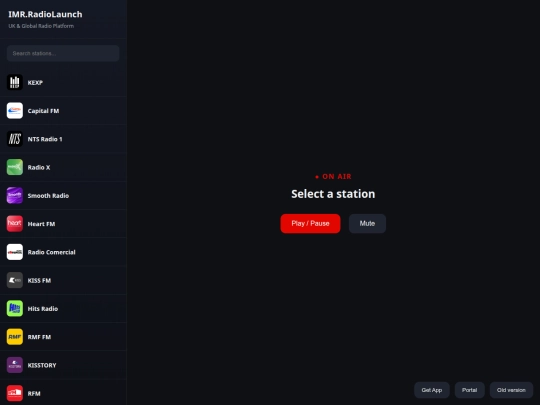 IMRRadioLaunch screenshot