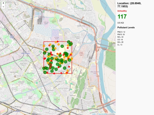 north delhi screenshot
