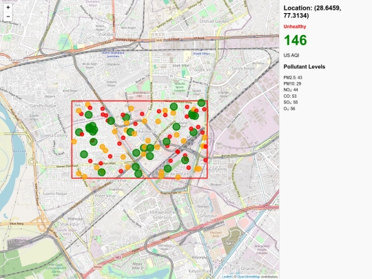 north east delhi screenshot