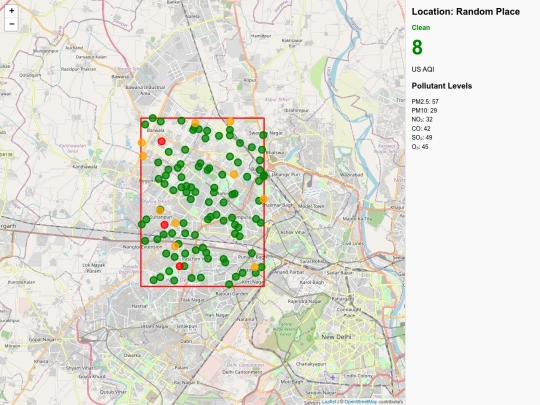north west delhi screenshot