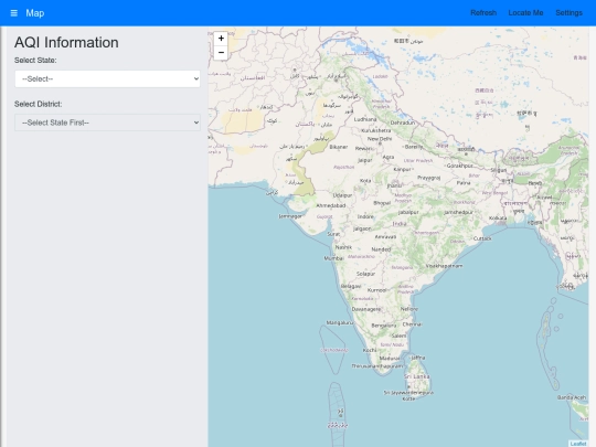 sample website screenshot