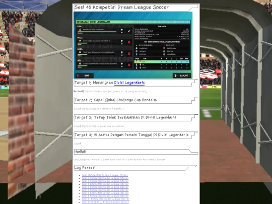 llog/Sesi-45-Kompetisi-Dream-League-Soccer screenshot
