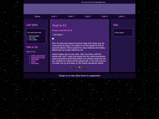 minnieblog screenshot