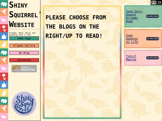 myblog screenshot