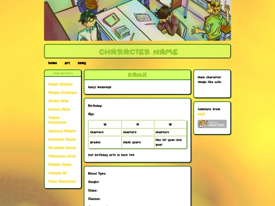 charablank screenshot
