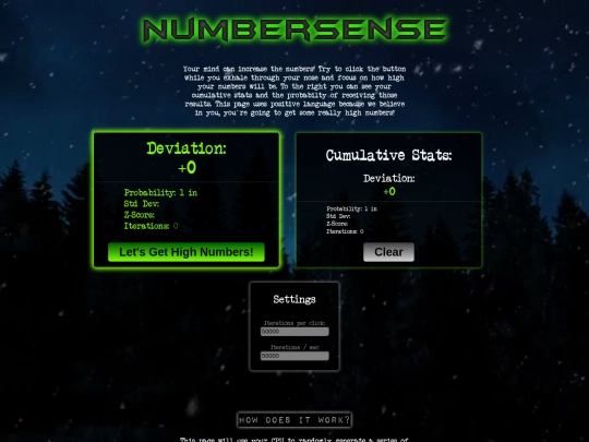 numbers screenshot