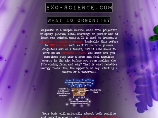 orgonite screenshot