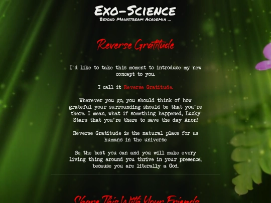 reversegratitude screenshot