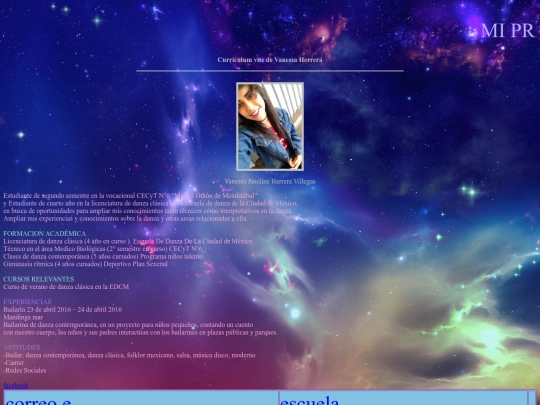 blog screenshot