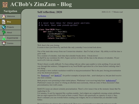 blog/self-reflection-2020 screenshot