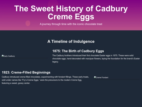 history screenshot