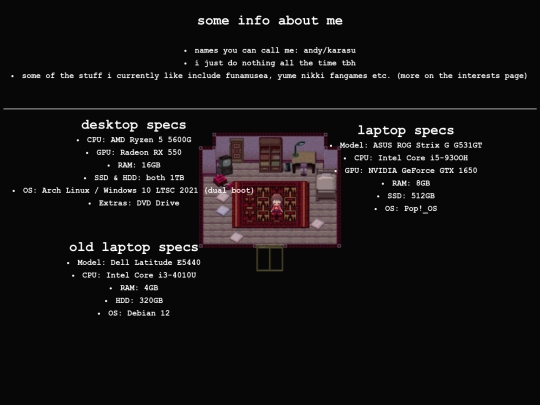 iframe/aboutme screenshot