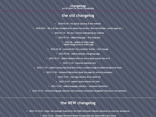 iframe/changelogs screenshot