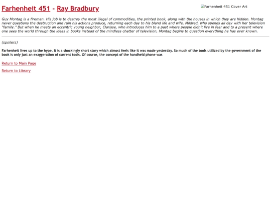 Farhenheit451 screenshot