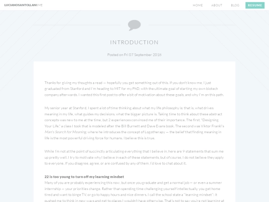 blog/first-post screenshot
