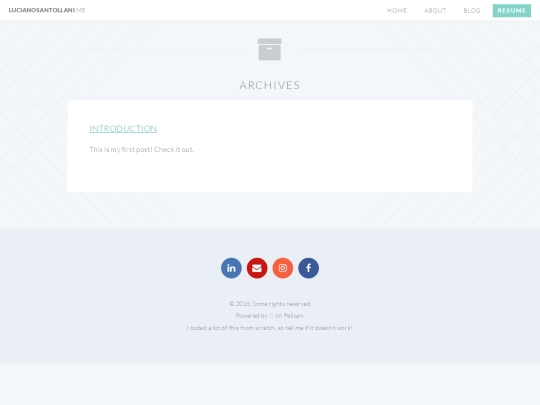 blog screenshot