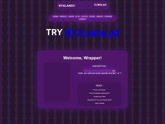 nyxarchive screenshot