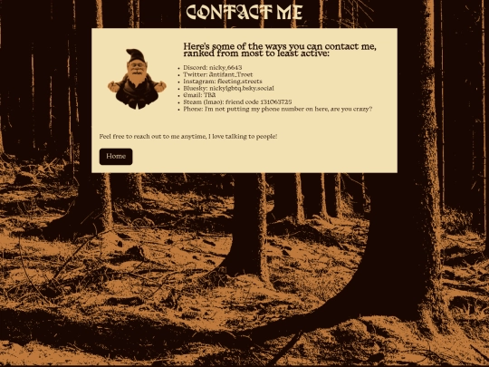 contact-me screenshot