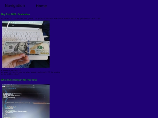 blog screenshot