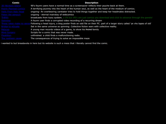 Recomendations screenshot