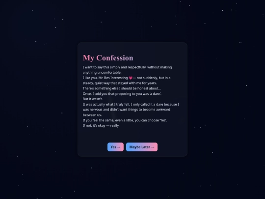 confess screenshot