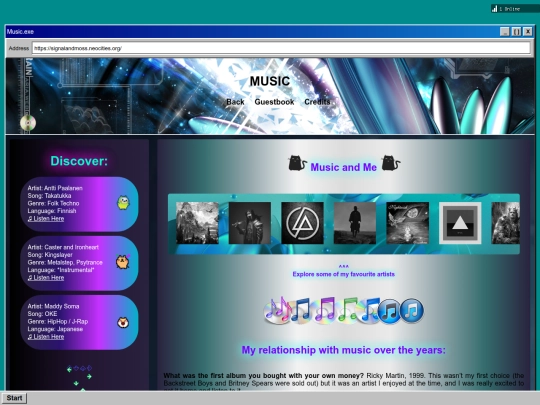 music screenshot