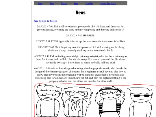 News screenshot