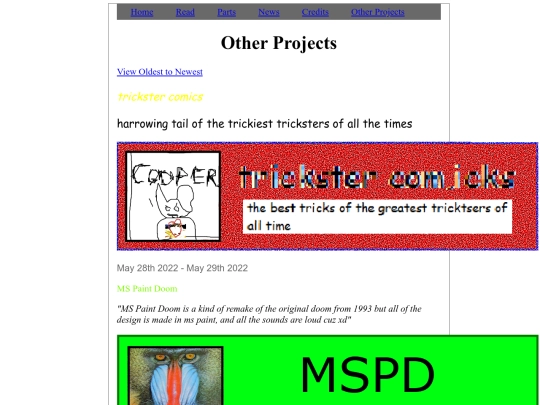 Other ProjectsNO screenshot