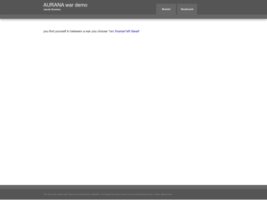 Aurana1 video game orc warrior demo screenshot