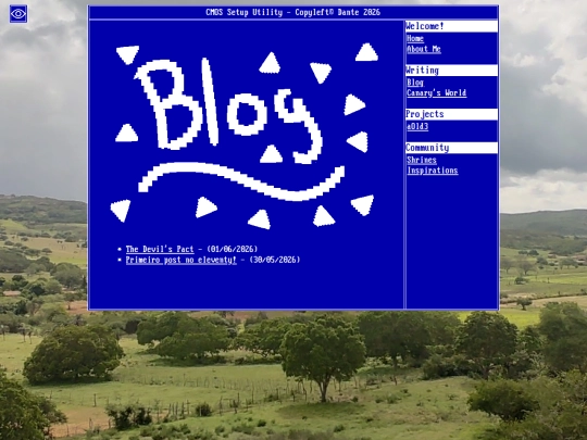 blog screenshot