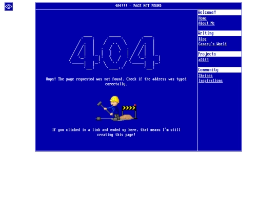 not_found screenshot