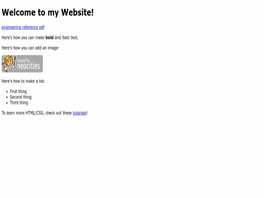 index screenshot