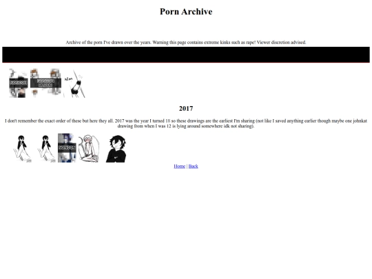 artarchive/pornarchive screenshot