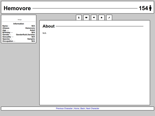 character/hemovore screenshot