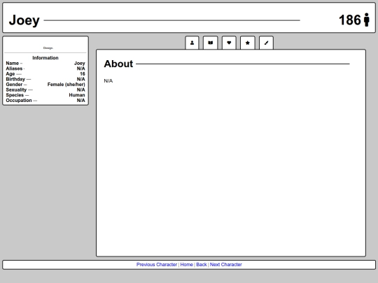character/joey screenshot