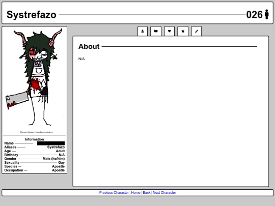 character/systrefazo screenshot