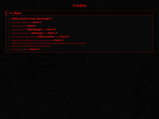 credits screenshot