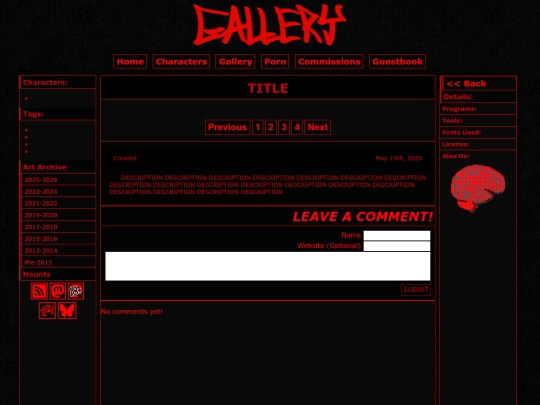 gallery/blanksheet screenshot