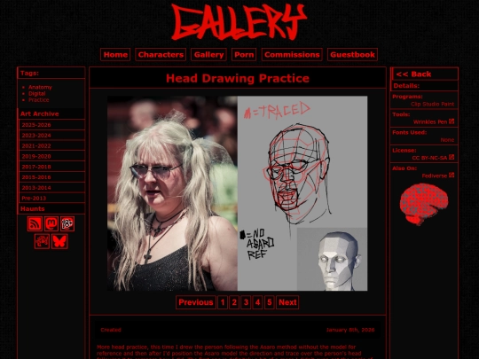 gallery/headdrawings screenshot