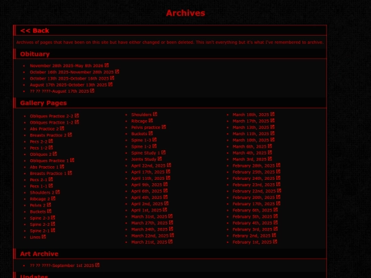 internals/archives screenshot