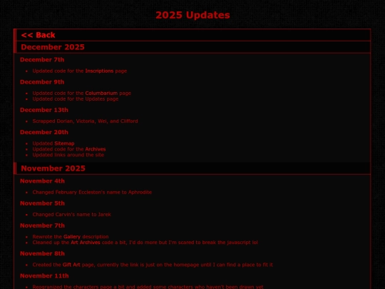 updates/2025 screenshot