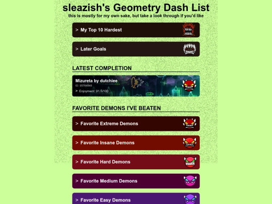 gdlist screenshot