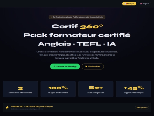 CERTIF360 screenshot