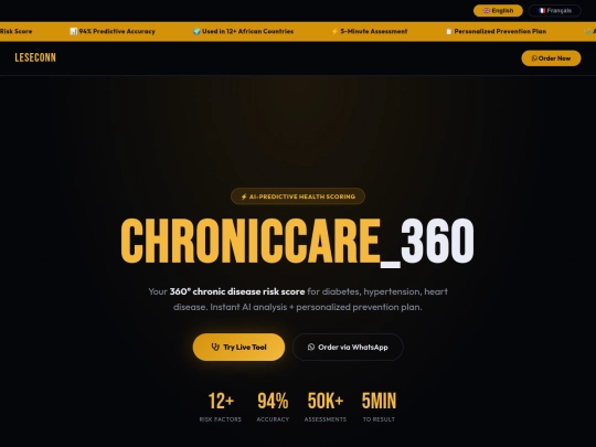 ChronicCare_360salespage 2 screenshot