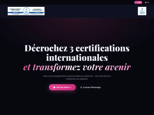Décrochez 3 certifications_GOOD_FULL screenshot