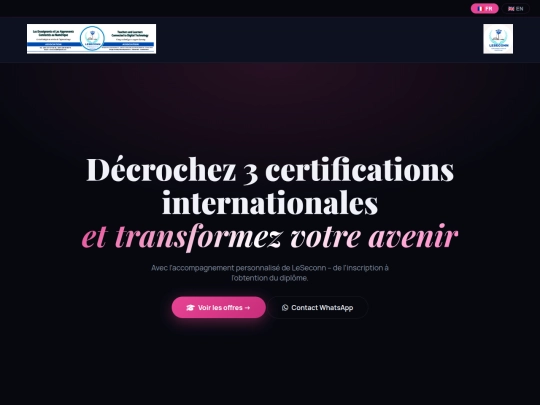 Décrochez_3_certifications_internationales_THEBEST screenshot