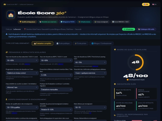 EcoleScore360(1) screenshot